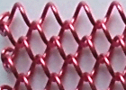 coil drapery mesh divider