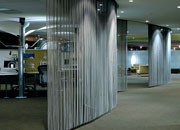 metal curtain space divider